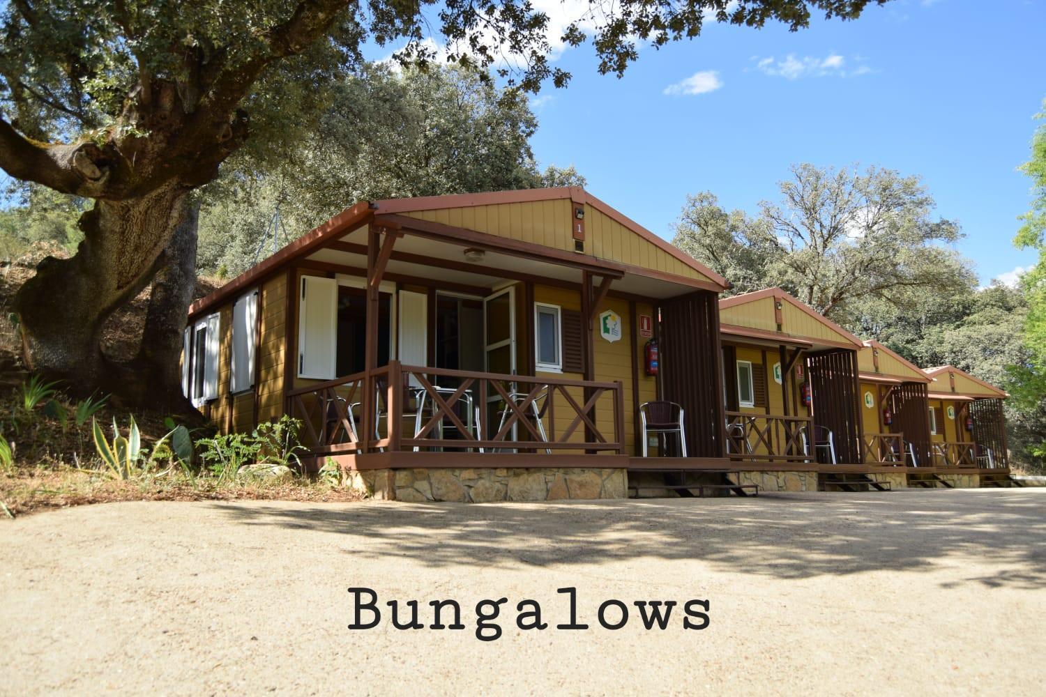 Bungalows, Camping Vega De Francia Sotoserrano Luaran gambar