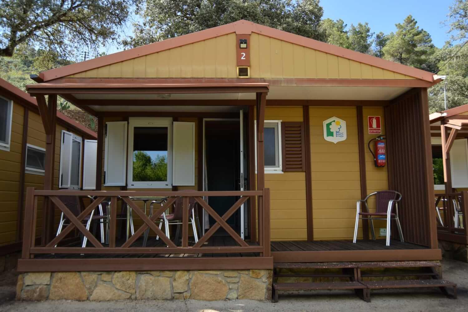 Bungalows, Camping Vega De Francia Sotoserrano Luaran gambar